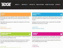 Tablet Screenshot of edgewebware.com